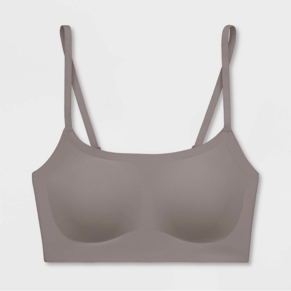 True & Co. True Adjustable Strap Scoop Neck Bra- Brand New With Tags